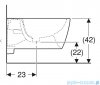Geberit iCon bidet wiszący biały mat 501.898.JT.1